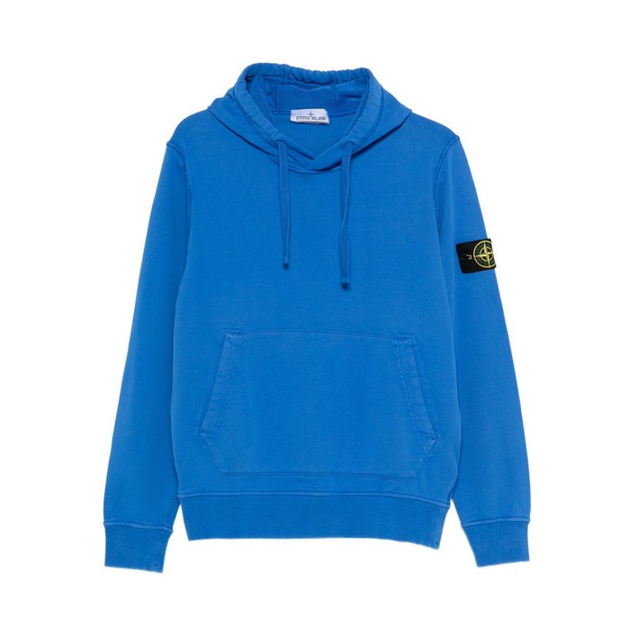 스톤 아일랜드 로고 패치 후디