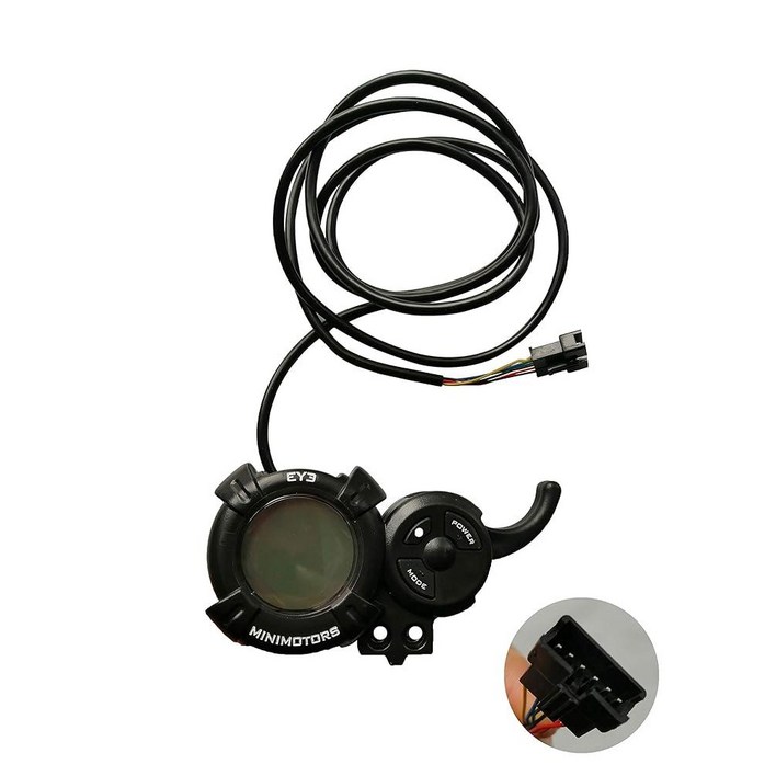 듀얼트론 썬더/듀얼트론 3/스피드웨이 5/카보 맨티스 프로 아이 스로틀용 미니모터 LCD 디스플레이 액세서리