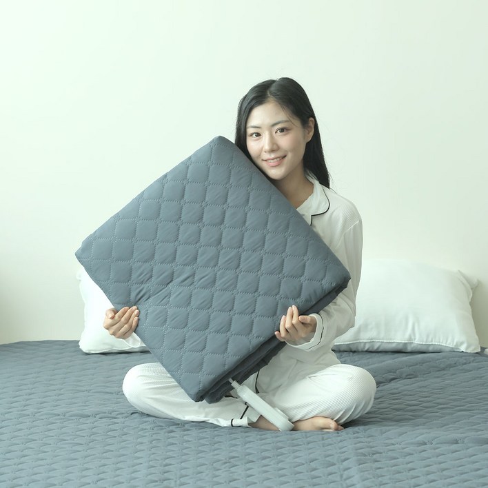 보나드 전자파없는 워셔블 EMF 카본 탄소매트 전기매트 전기장판 전기요 침대 거실 캠핑 원적외선 온열 찜질 매트 1인 2인용 싱글 더블 라지 슈퍼싱글 퀸 라움