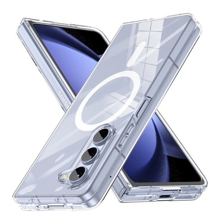 디어디바이스 갤럭시 투명 맥세이프 자력 2배 변색없는 케이스