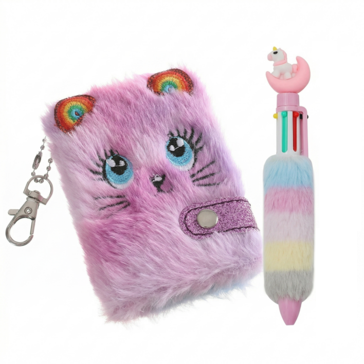 뽀송뽀송 미니 털노트