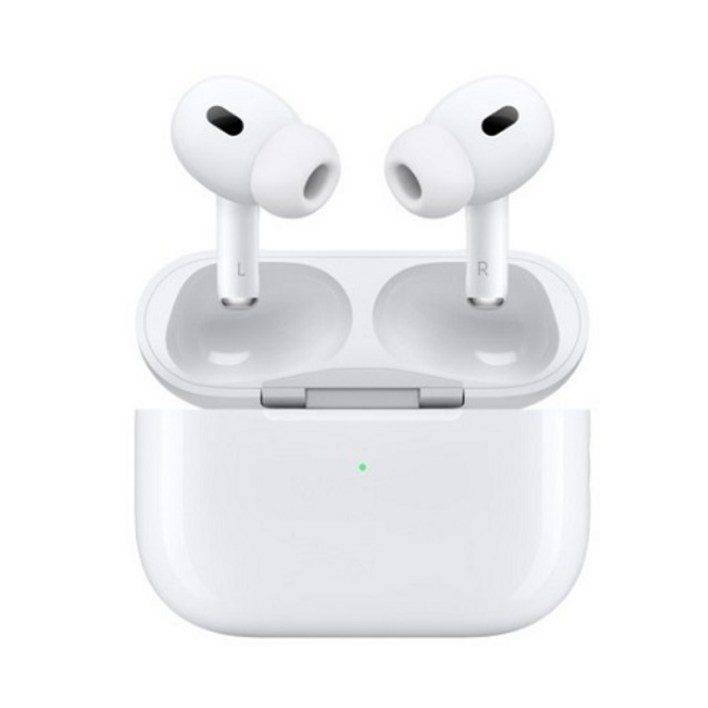 Apple 2023 에어팟 프로 2세대 USB-C 블루투스 이어폰 화이트 MTJV3KH/A, 화이트, MTJV3KH/A