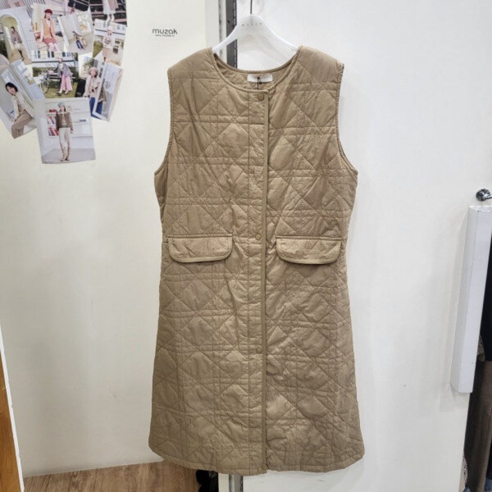 무자크 민소매 패딩원피스MO8WOP02YS