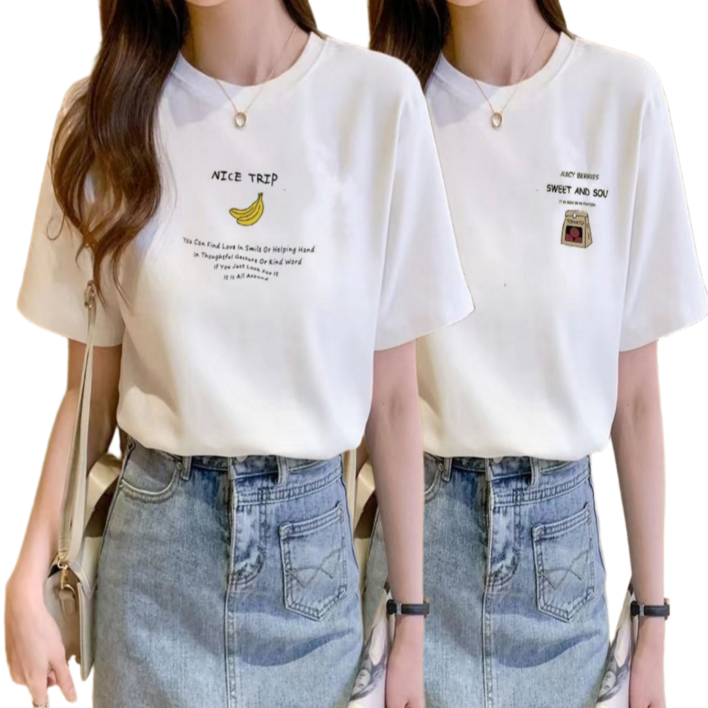 코코유니 여성면티 반팔티 여름 티셔츠 11