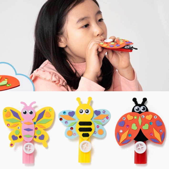 아이베이비아트 봄 피리 만들기(3종묶음 1세트), 9세트