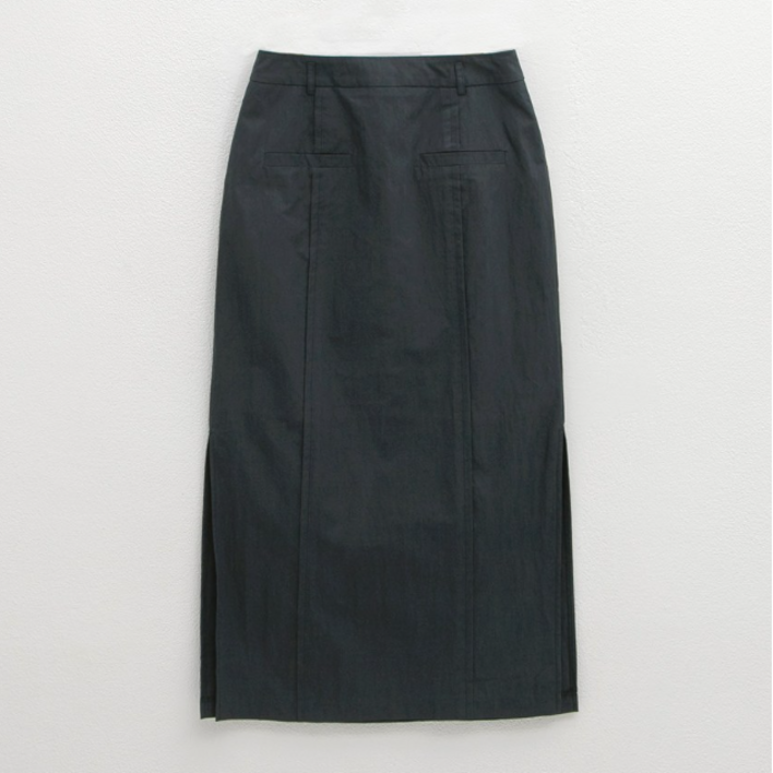 나인 에센셜 핀턱 롱 스커트 SK4921