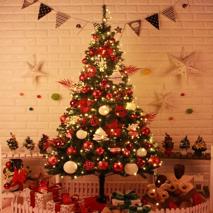 트리킹 크리스마스트리 풀세트 전구 장식 보관가방 포함