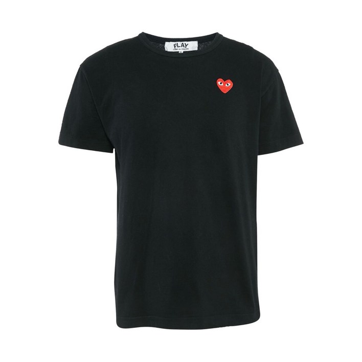 꼼 데 가르송 중고 플레이 하트 티셔츠