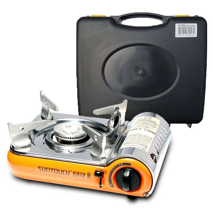 썬터치 초소형 미니 휴대용 가스렌지  케이스 세트