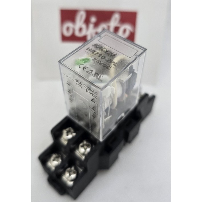 HR7102PL KACON LY2 8핀 AC220V, DC12V,DC24V 릴레이 LED릴레이, 1개 HR7102PL KACON LY2 8핀 AC220V, DC12V,DC24V 릴레이 LED릴레이, 1개