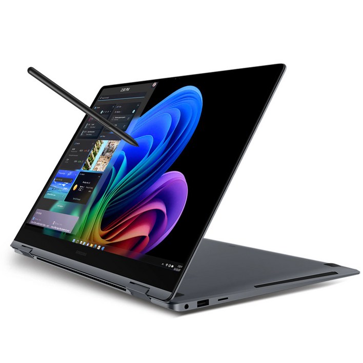 삼성 갤럭시북5 프로360 NT960QHAK51AG 16인치 인텔 울트라5 영상편집 코딩용 대학생 고사양 고해상도 태블릿PC S펜 터치 WQXGA AI 노트북 추천, 갤럭시북5 프로360, WIN11 Home, 16GB, 512GB, 그레이