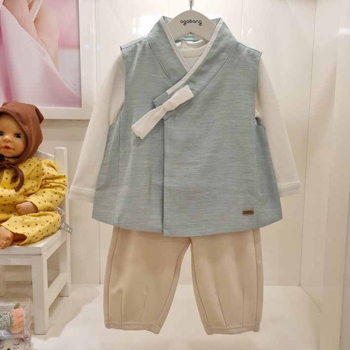 아가방 NC엑스코점 30 세트로, 단품으로 활용하기 좋은 제리한복3세트 유아 한복