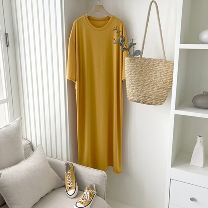 아이엠수 알록달록 무지개 박스원피스