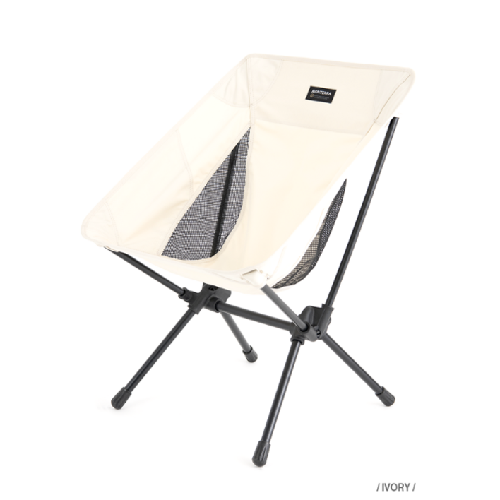 몬테라 CVT2 아이보리 경량 체어 각도조절 캠핑 의자 ( S / L / 그란데L )