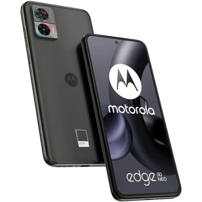 Motorola Edge 30 Neo 듀얼심 128GB ROM + 8GB RAM (GSM 전용 | CDMA 없음) 공장 잠금 해제 5G 스마트폰 (블랙 오닉스) - 국제 버전