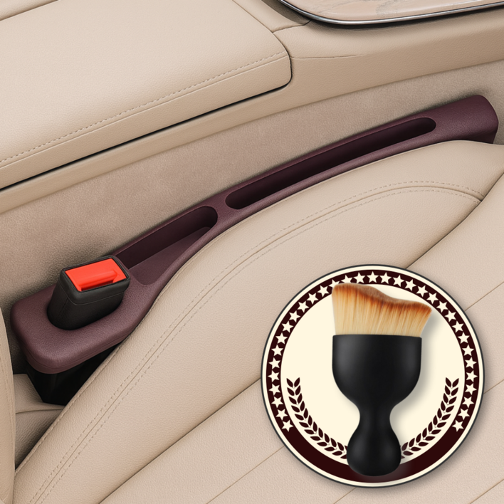 헤인느 전차종 호환 차량 틈새 쿠션 빠짐 방지 사이드 포켓 자동차 수납 좌우세트