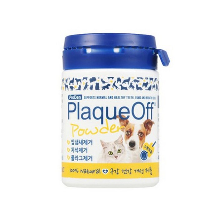 프로덴 천연 구강건강개선 플라그오프 강아지,고양이 겸용 파우더 40g