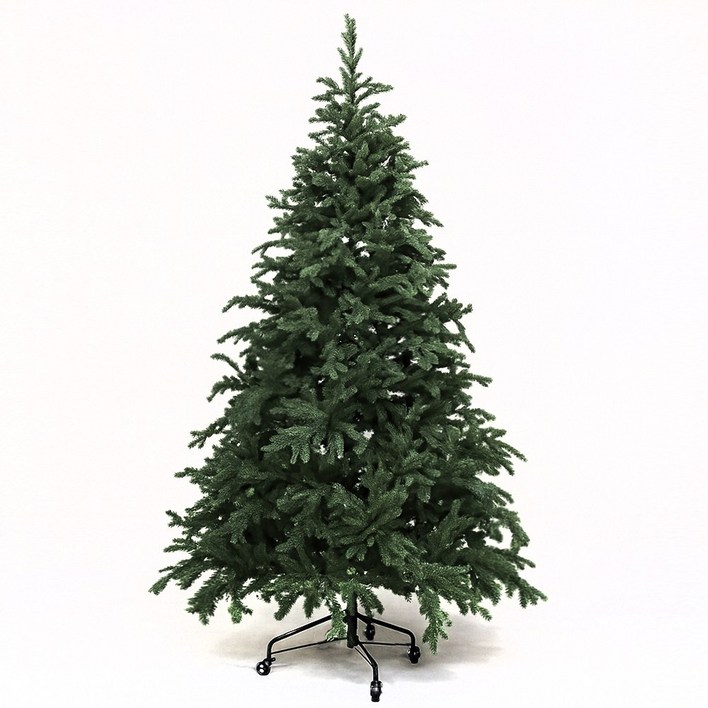 파티앤트리 대형 초대형 고급 PE 100 업소용 크리스마스 트리 무장식 전나무 이동식 바퀴 카페 호텔 2.1M 2.4M 3.0M, 대형 PE100 트리
