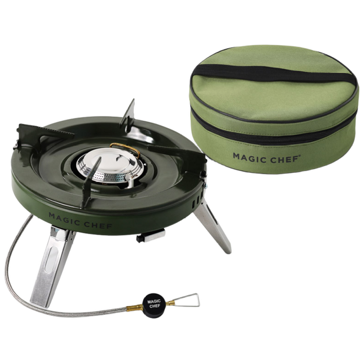 매직쉐프 그리들버너 캠핑 해바라기버너 이소 가스 강염 스토브 전용가방, 1개, 카키