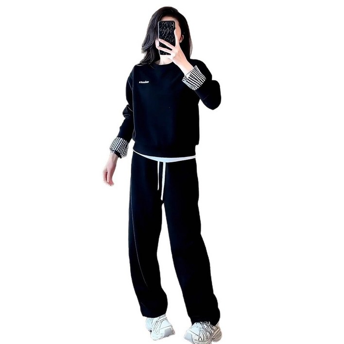 스타일닥터 여성 신상 트레이닝 세트 패션 캐주얼 옷 투피스