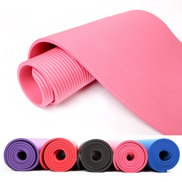 NBR 요가매트, 블루, 1개