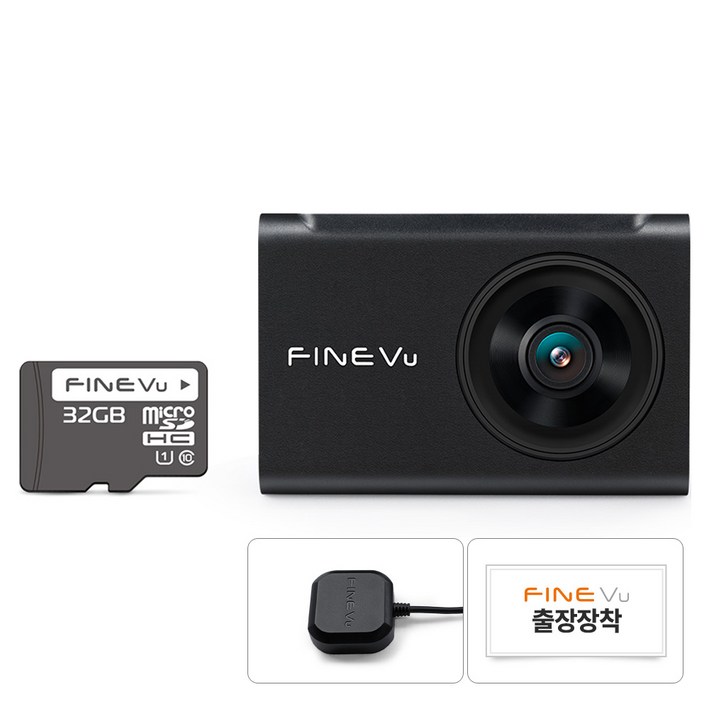 파인뷰 5GHz 와이파이 전후방 FHD 2채널 차량용 블랙박스 X6 NEW