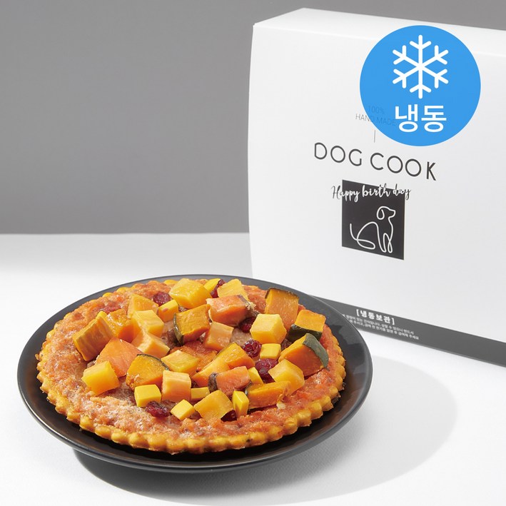 [로켓프레시] 도그쿡 강아지 콤비네이션 피자 220g (냉동)