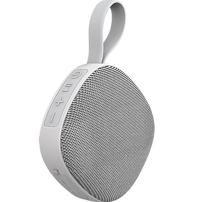 레토 마그네틱 컴팩트 블루투스 스피커 5W LBT-M05, LBT-M05, 화이트 + 그레이