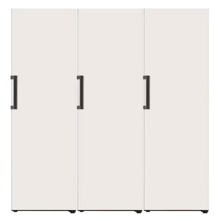 10 환급가전 색상선택형 LG전자 오브제 컬렉션 컨버터블 세트 메탈 좌열림 냉장전용고  냉동전용고  김치냉장고 세트 베이지 방문설치