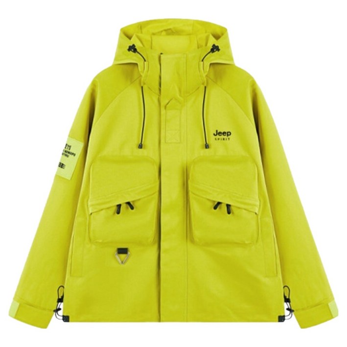 지프 남녀공용방수기능성아웃도어바람막이