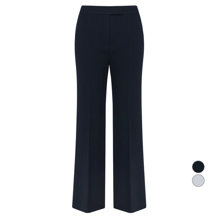 케네스레이디 여성용 라셀업 히든버튼 부츠컷 슬랙스