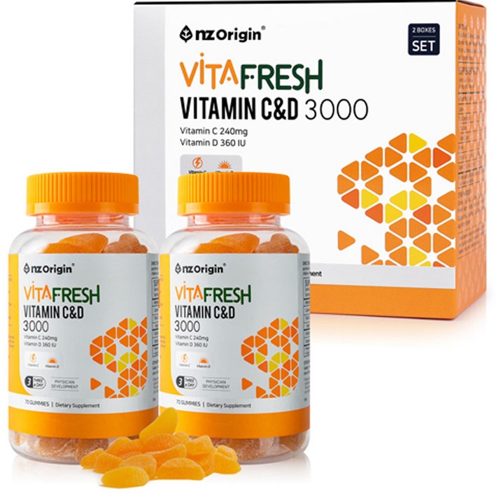엔젯오리진 비타프레쉬 비타민 C&D 3000