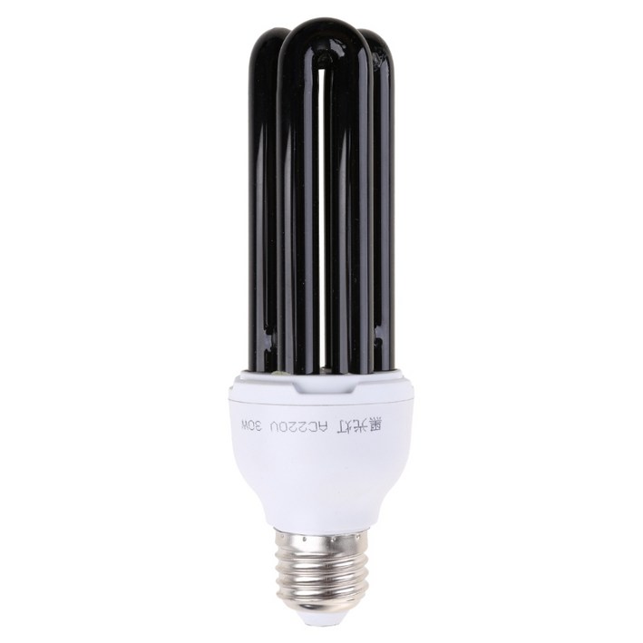 220V 30W E27 UV 검은 색 전구 자외선 램프 교체 자외선 모기 킬러 램프 플라이 트랩 내구성