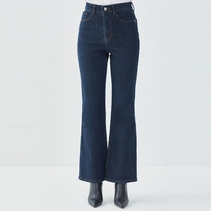 로엠 와이드 부츠컷 데님