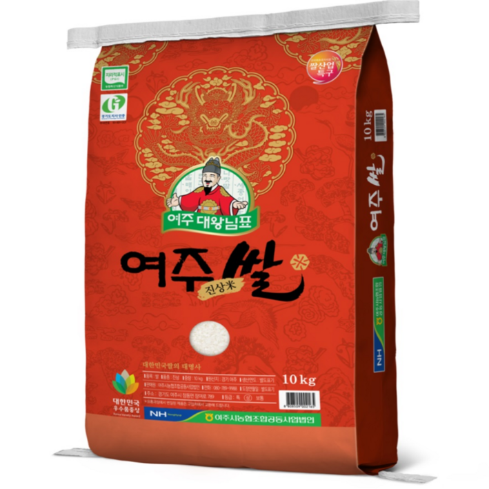 [당일도정] 23년산 농협양곡 대왕님표 여주쌀 진상미, 10kg, 1개 7828463443