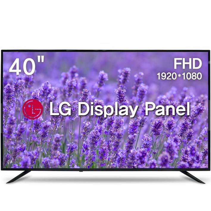 위드라이프 40인치 FHD TV IPS대기업정품패널 고화질티비, 101cm40인치, 40F, 스탠드형, 방문설치