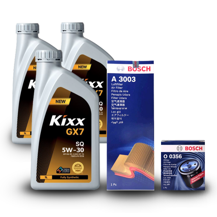 올 뉴 모닝 JA 1.0 가솔린 엔진오일세트 킥스 GX7 5W30 구 G1