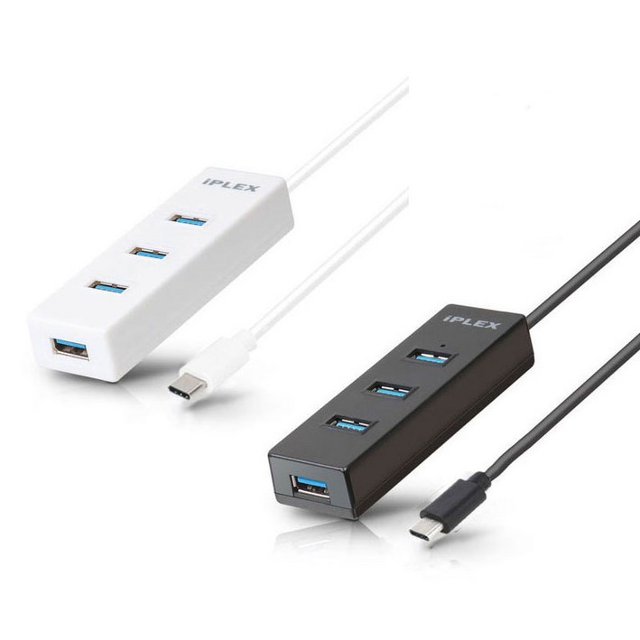 IPLEX C타입 USB3.0 4포트 허브 KP-4PHU3