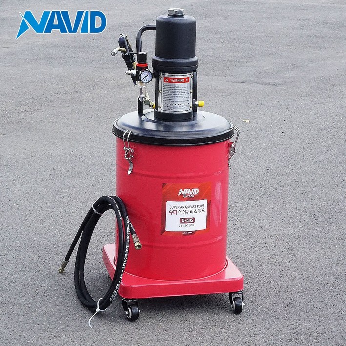 NAVID 에어 구리스 주입기 구리스펌프 자동 슈퍼형 N-40S