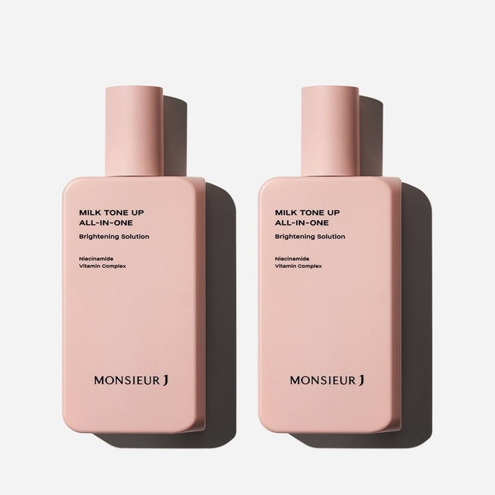 [공식 판매처] 무슈제이 밀크 톤업 올인원 200ml, 200ml, 2개