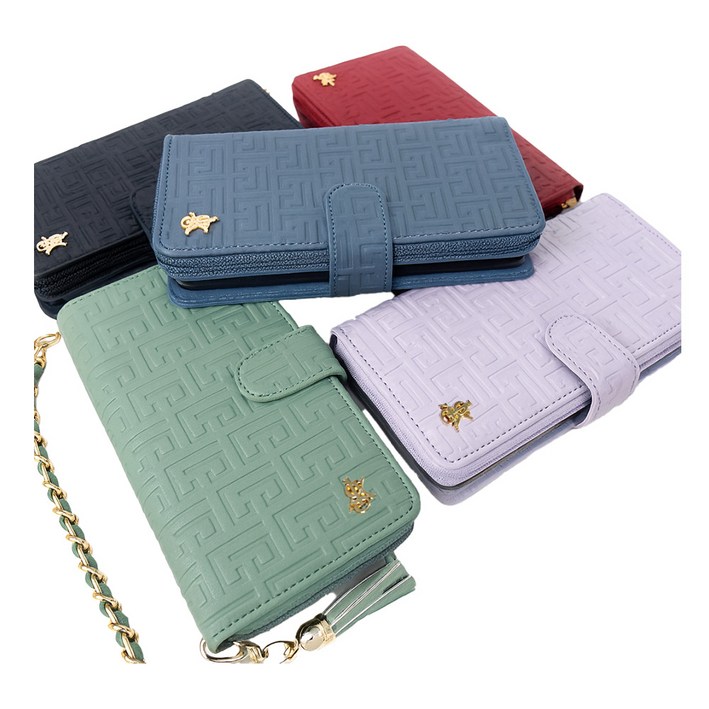 갤럭시 S26 지갑 케이스 가죽 패턴 지퍼 월렛 벨르 휴대폰 다이어리