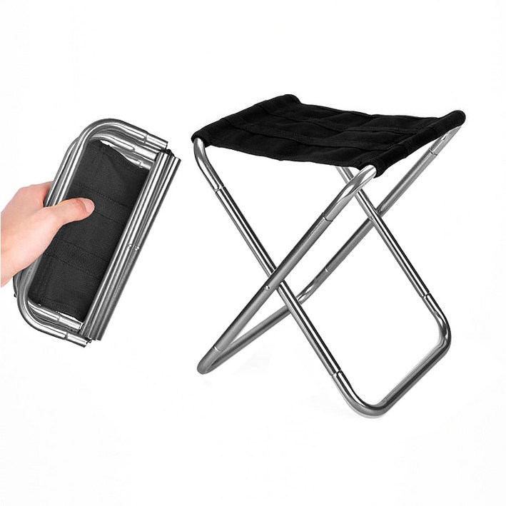 이지코리아 휴대용 접이식 낚시 캠핑 등산 분리형 경량 미니 의자