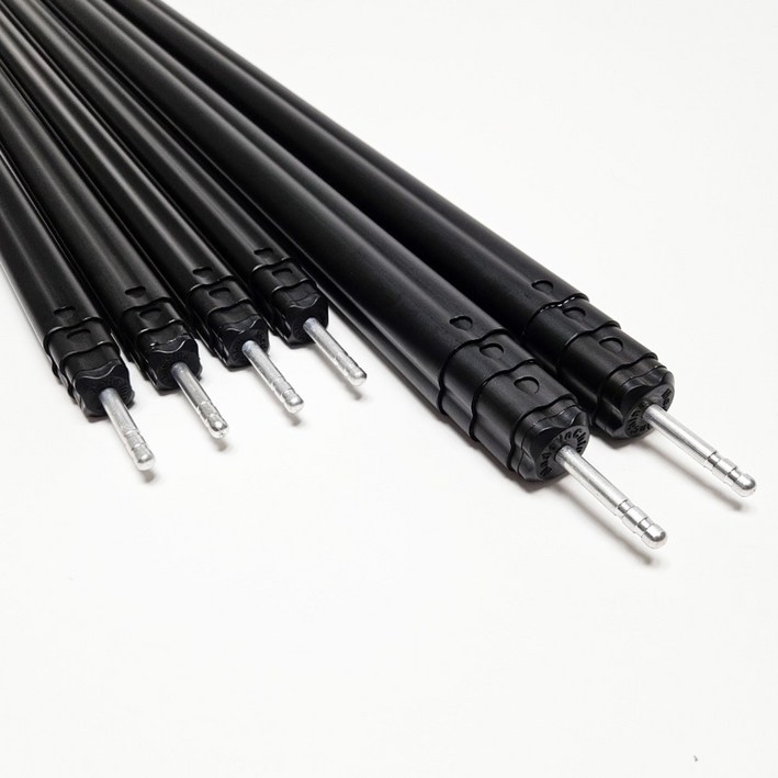 캠핑 듀랄루민 타프 슬라이드 폴대 280cm 2개전용가방