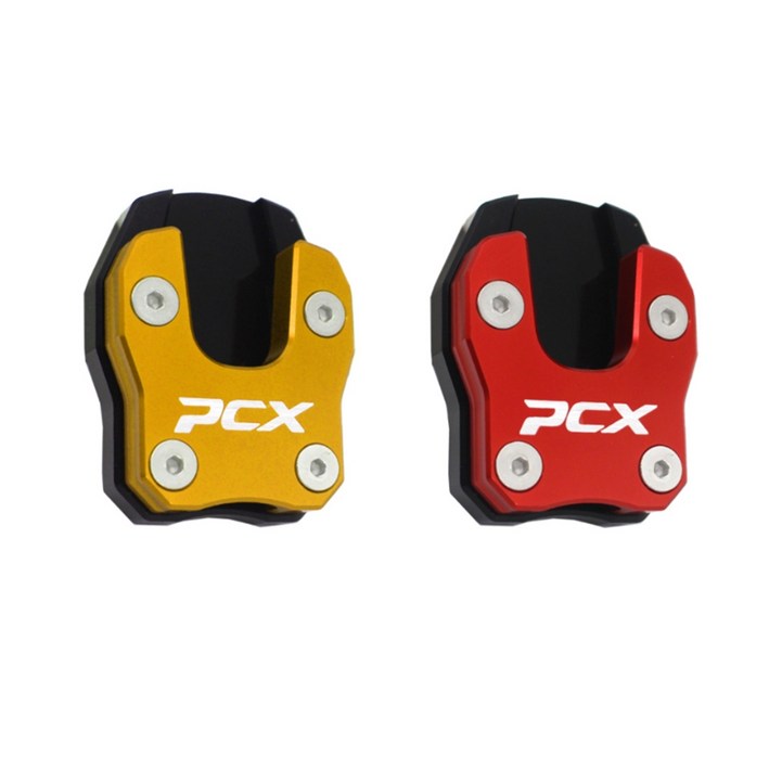 락모터스 혼다 PCX 사이드 스탠드 확장 클립 18~24년식 튜닝 패드 호환