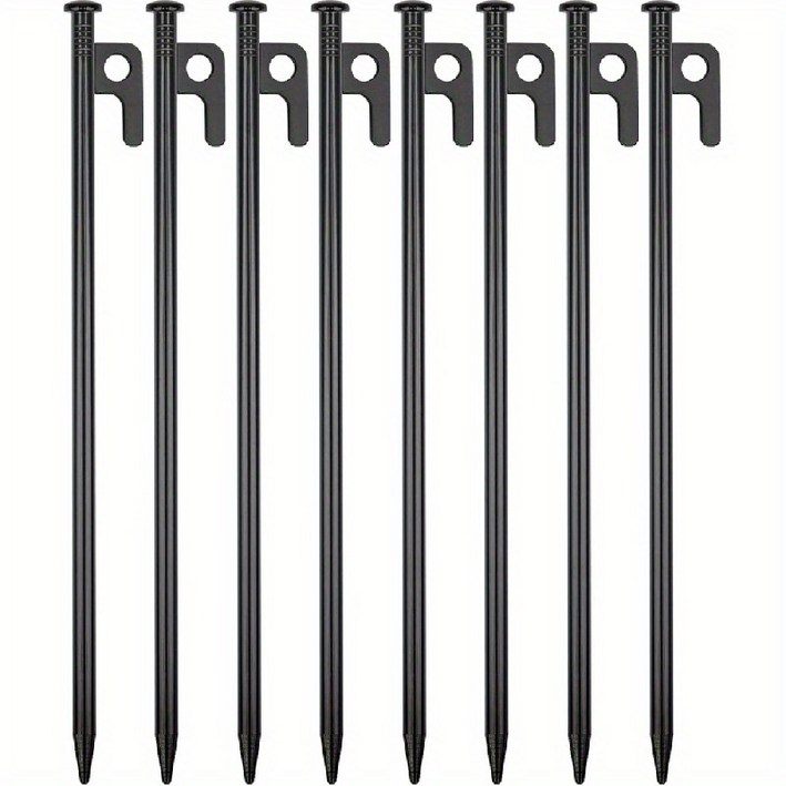 단단하게 고정되는 캠핑 텐트 말뚝 8개 세트