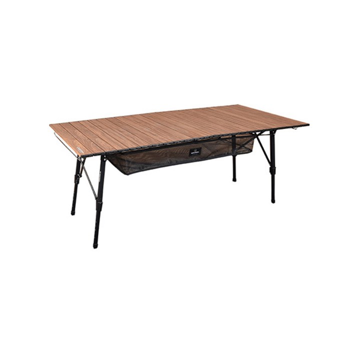 [몬테라] 마름 폴딩 롤테이블 우드 XL