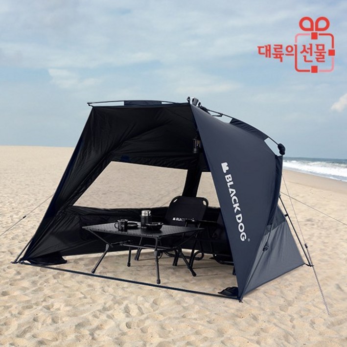 블랙독 원터치텐트 백패킹 돔 쉘터텐트 감성캠핑 차박 그늘막 오토 텐트 CBD2300ZP019