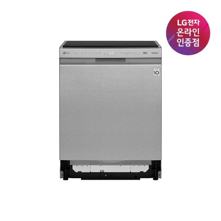 LG전자 DIOS디오스 12인용 식기세척기 빌트인 실버DUB61TB