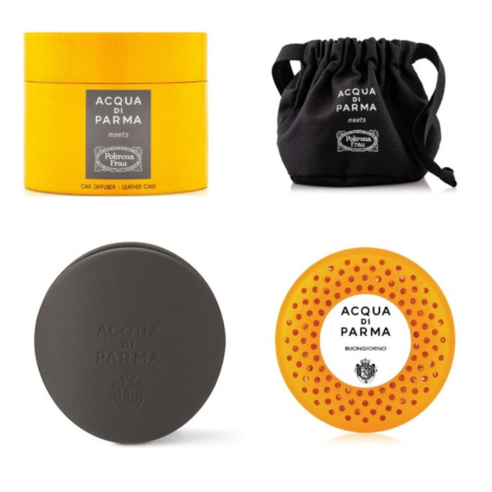 아쿠아디파르마 차량방향제 그레이 케이스 세트, 그레이케이스 피코디아말피, 1세트