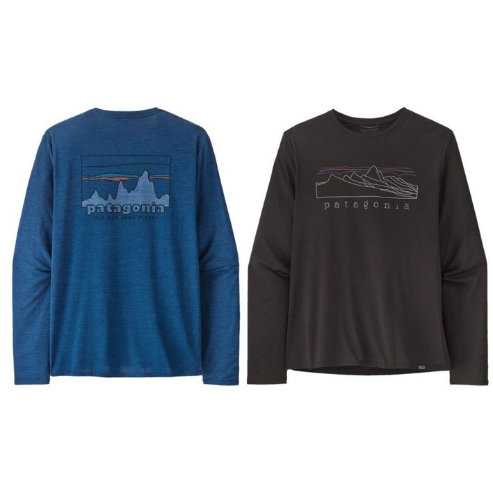 백화점출고 파타고니아 남성 아웃도어 자켓 코리아 45190Q7 멘즈 롱슬리브드 캐필린 쿨 데일리 그래픽 셔츠 SB 등산 레져 캐주얼 정장 빅사이즈 점퍼